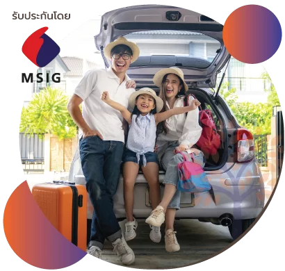 family-daugther-ready-for-travel-domestic-thailand-stand-by-car